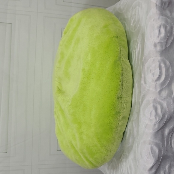 DISNEY Pixar Mike Wazowski Pajama Pouch Pillow Stuffy -Green Rare Monsters Inc. - Picture 5 of 10